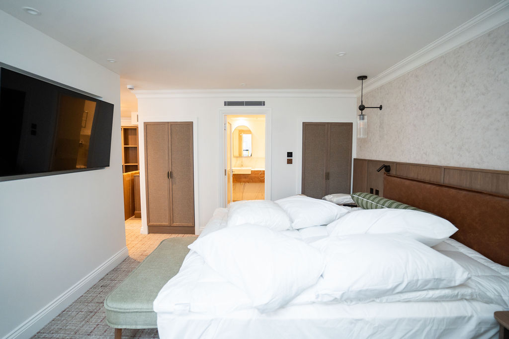 Bedroom after renovation