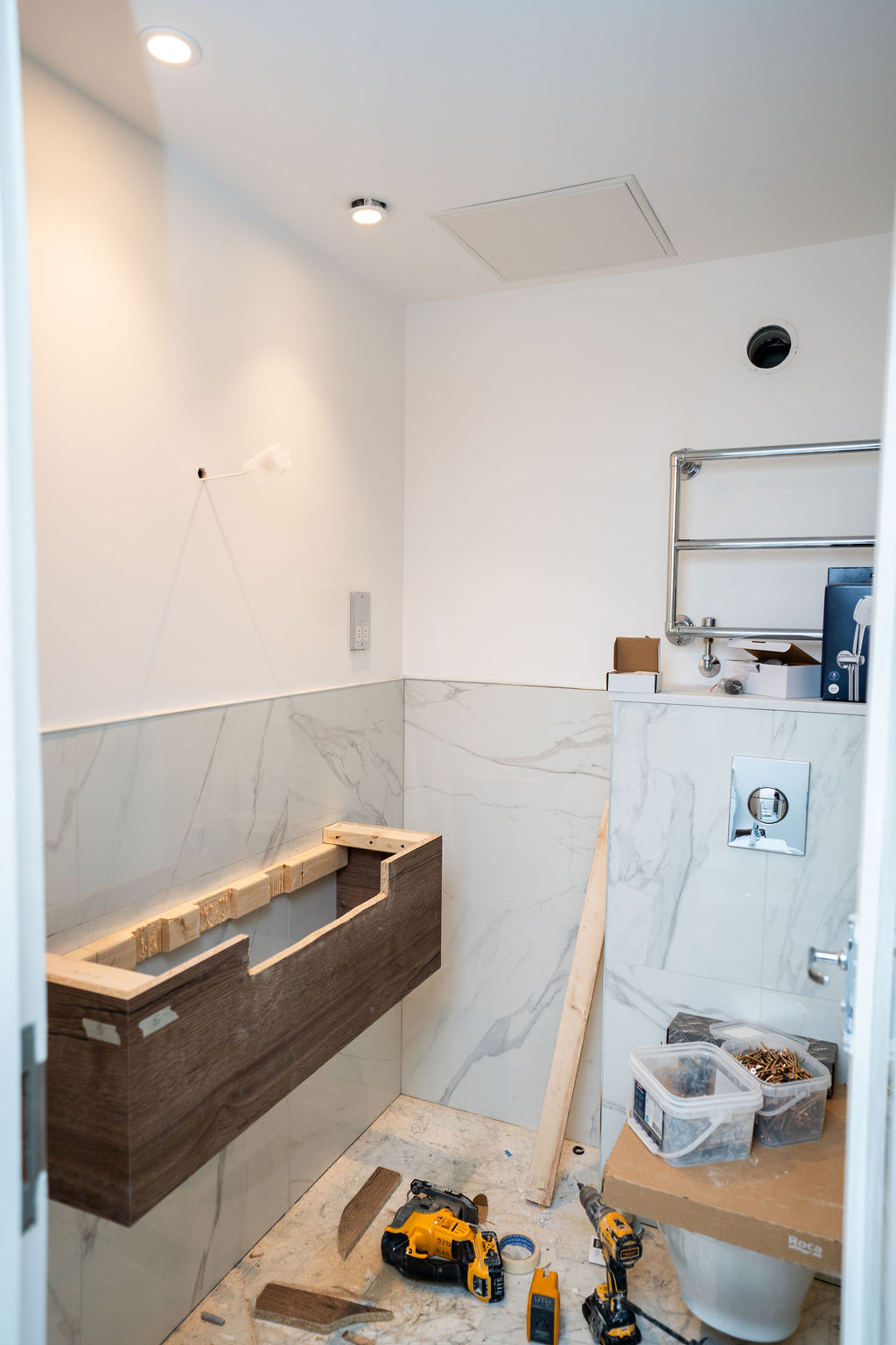 Suite before renovation