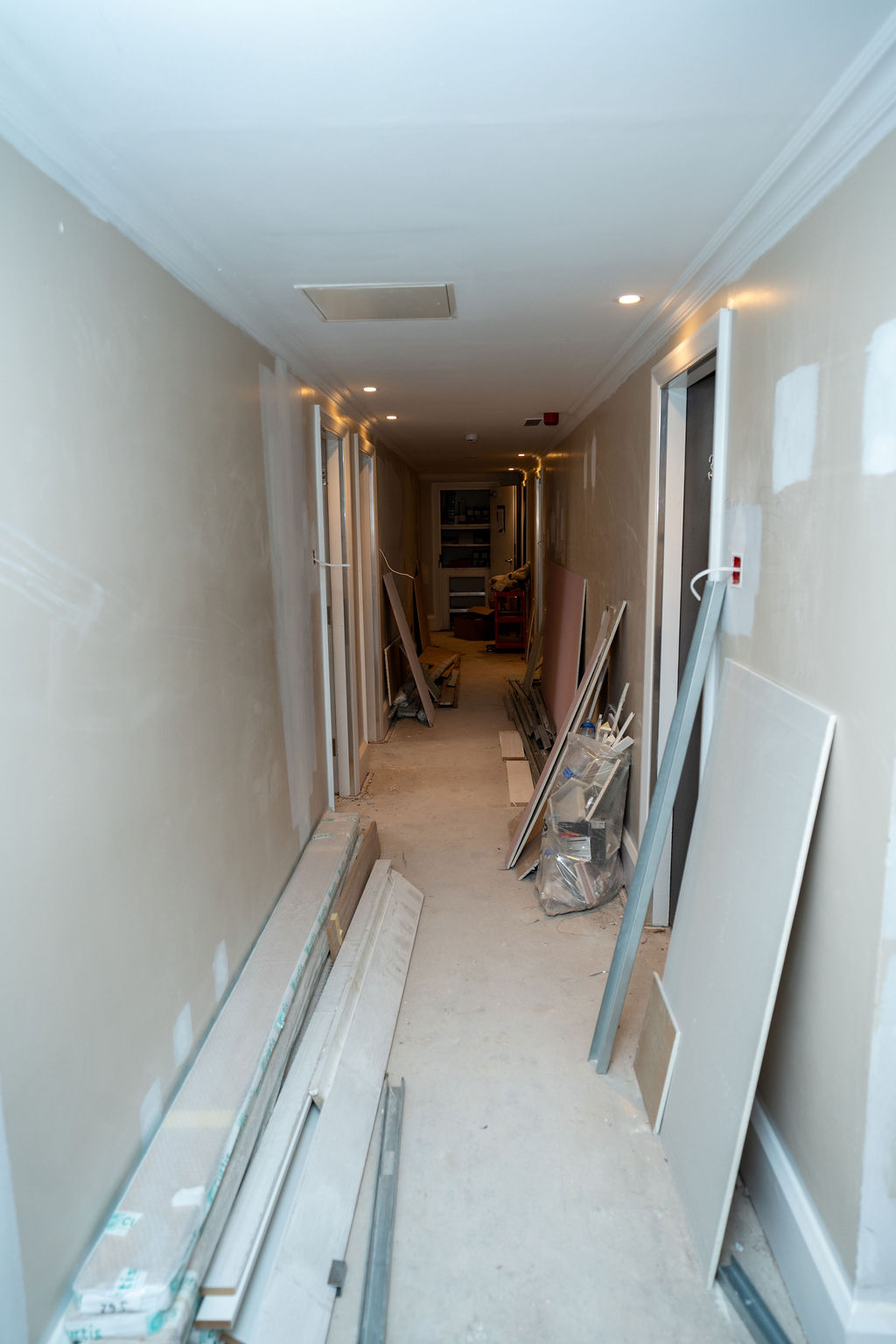 Hallway before renovation